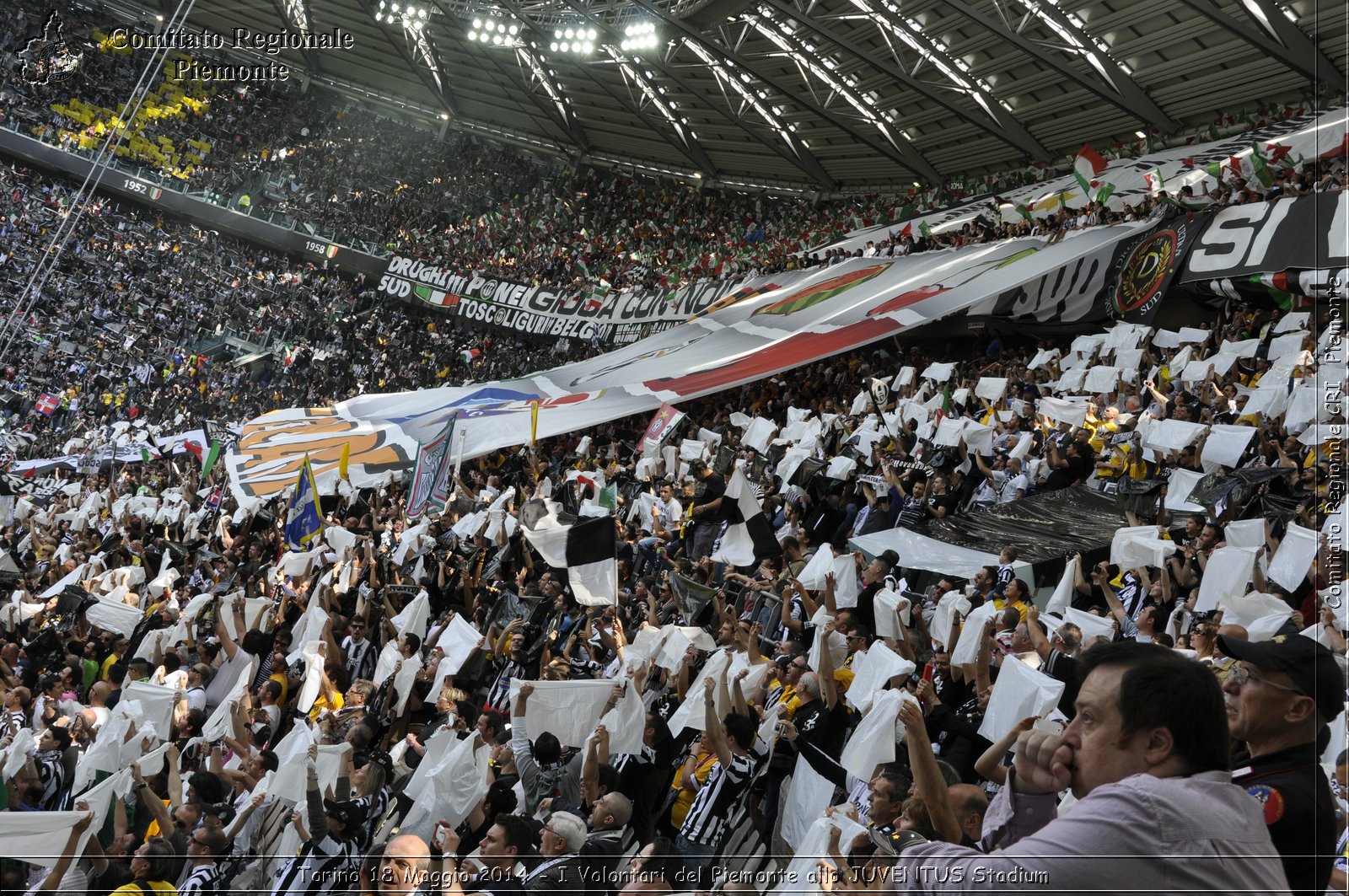 Torino 18 Maggio 2014 - I Volontari del Piemonte allo JUVENTUS Stadium - Comitato Regionale del Piemonte