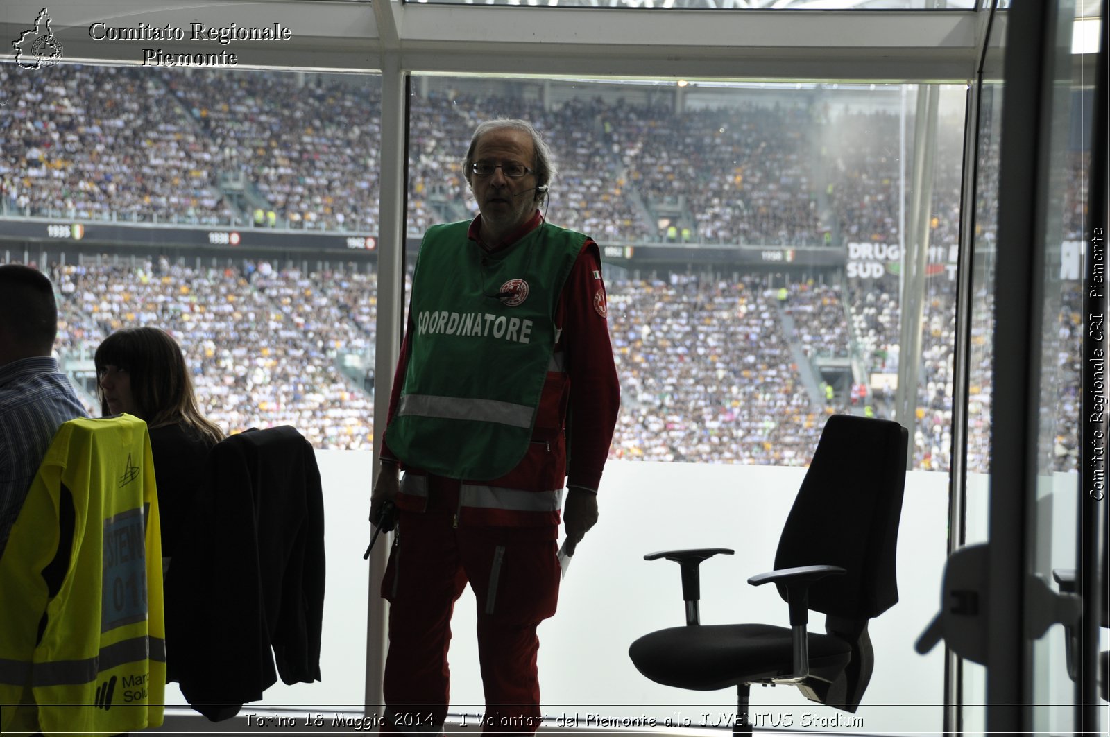 Torino 18 Maggio 2014 - I Volontari del Piemonte allo JUVENTUS Stadium - Comitato Regionale del Piemonte