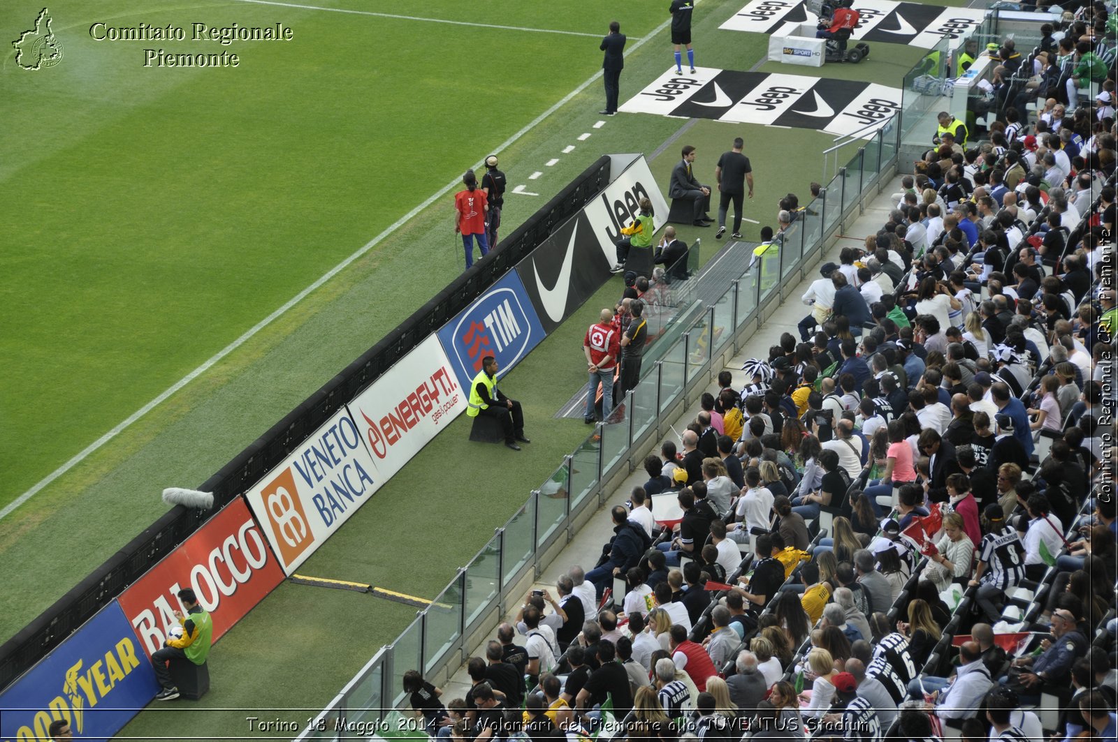 Torino 18 Maggio 2014 - I Volontari del Piemonte allo JUVENTUS Stadium - Comitato Regionale del Piemonte