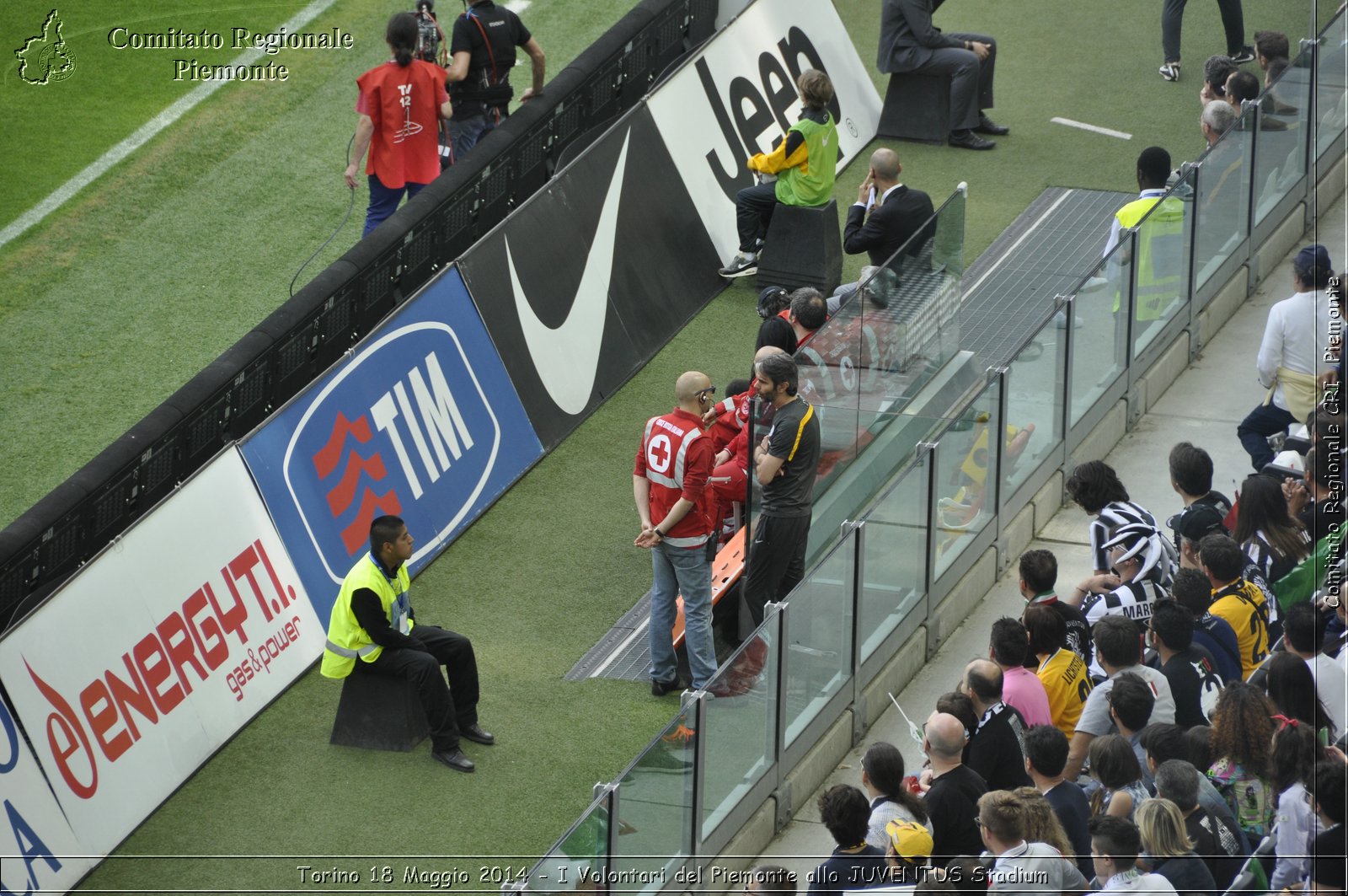 Torino 18 Maggio 2014 - I Volontari del Piemonte allo JUVENTUS Stadium - Comitato Regionale del Piemonte