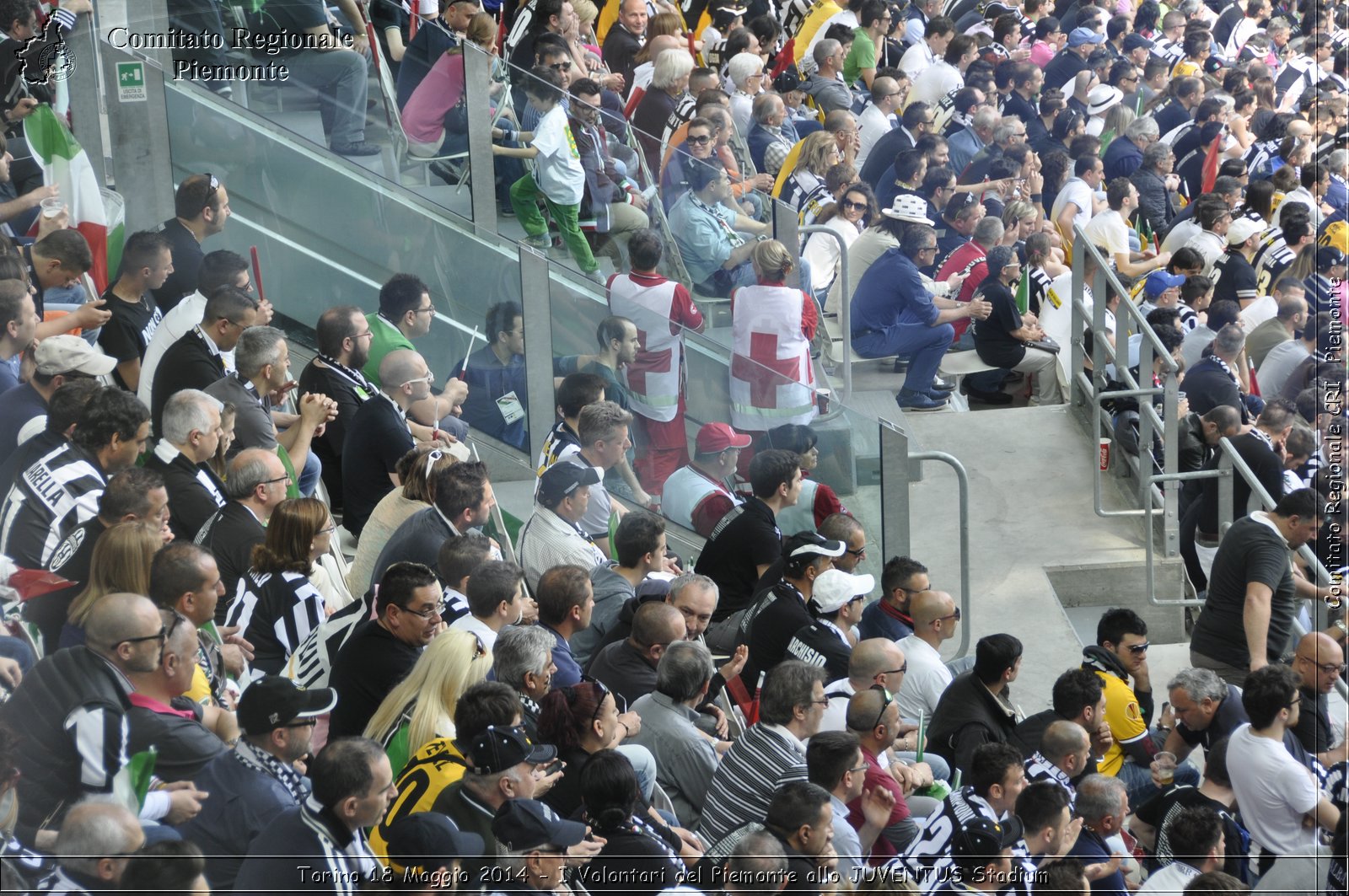 Torino 18 Maggio 2014 - I Volontari del Piemonte allo JUVENTUS Stadium - Comitato Regionale del Piemonte