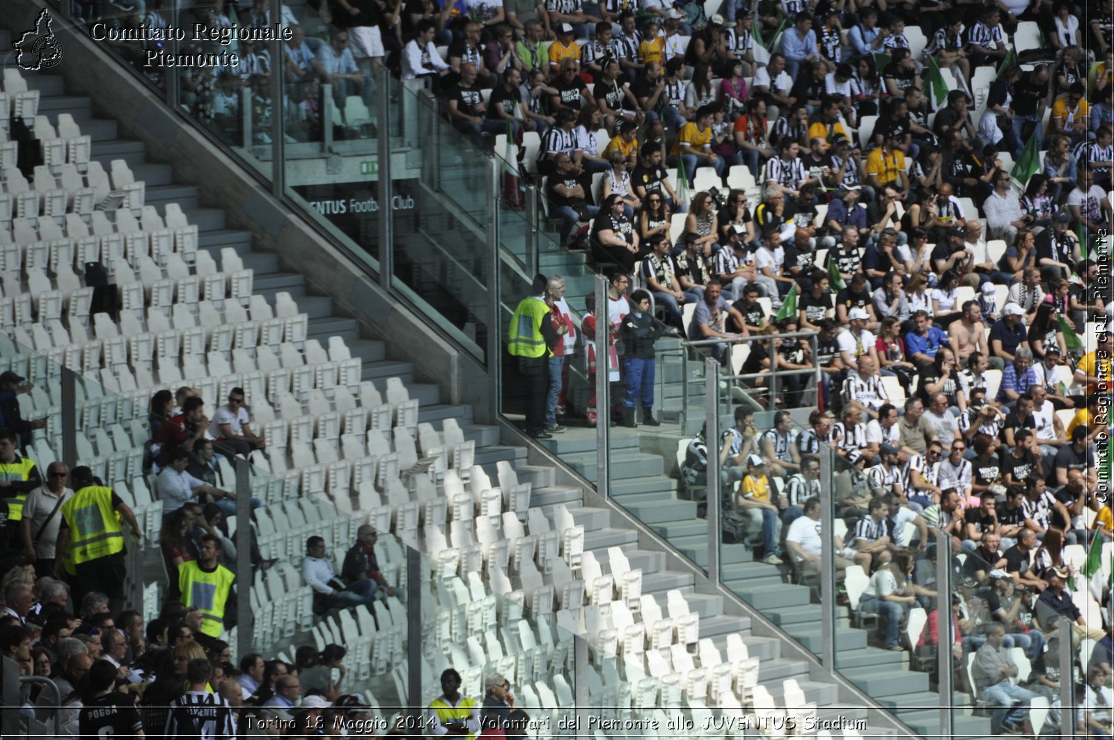 Torino 18 Maggio 2014 - I Volontari del Piemonte allo JUVENTUS Stadium - Comitato Regionale del Piemonte