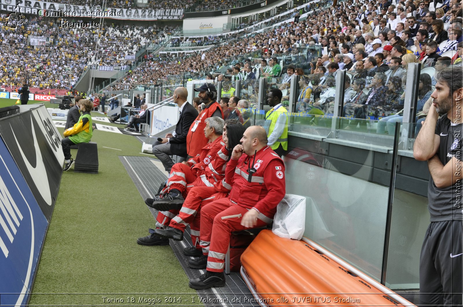 Torino 18 Maggio 2014 - I Volontari del Piemonte allo JUVENTUS Stadium - Comitato Regionale del Piemonte