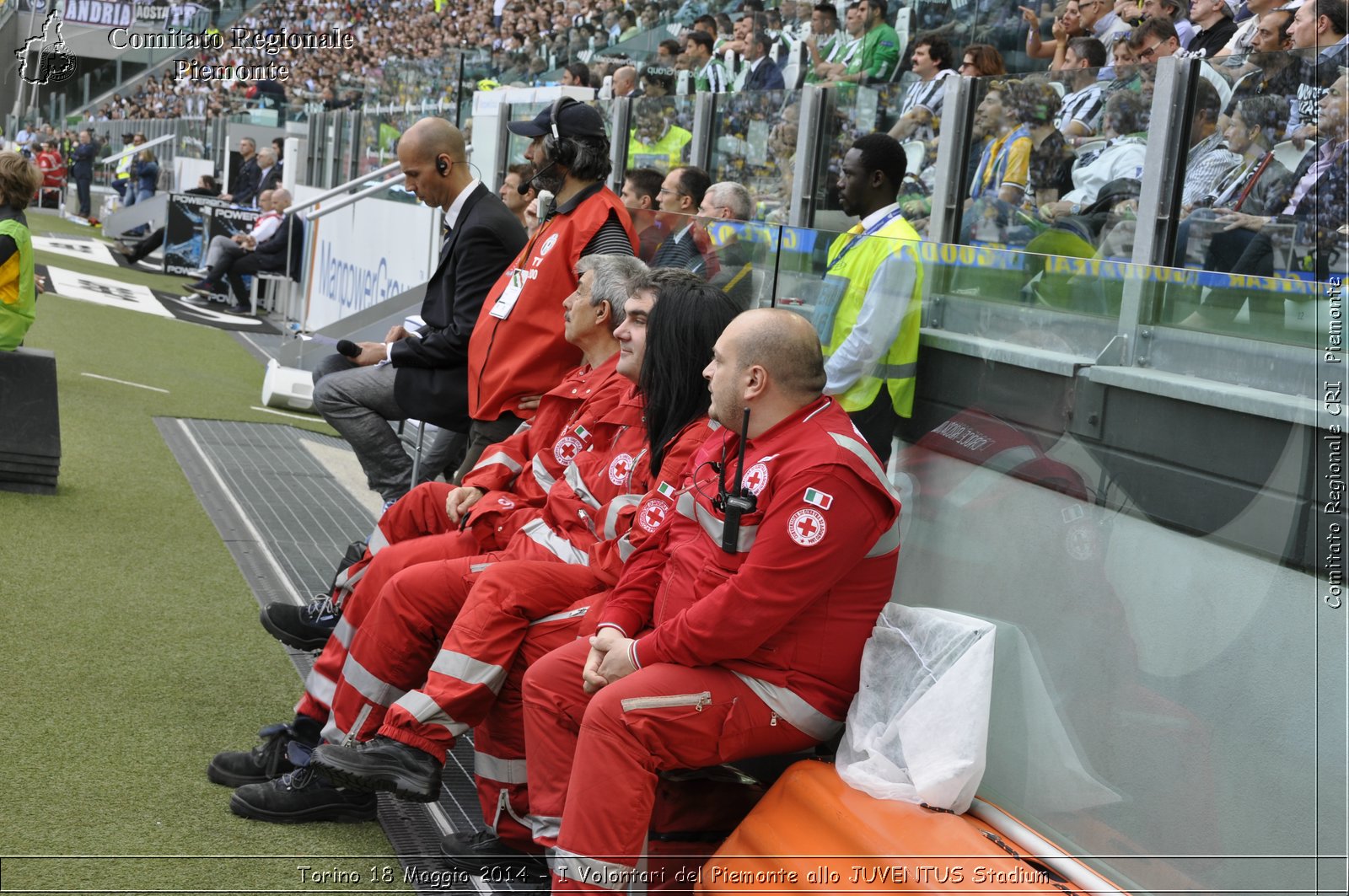 Torino 18 Maggio 2014 - I Volontari del Piemonte allo JUVENTUS Stadium - Comitato Regionale del Piemonte