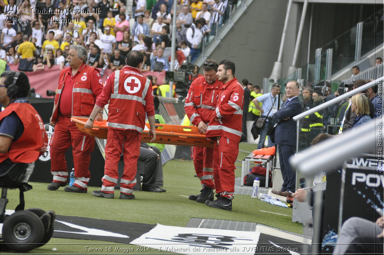 Torino 18 Maggio 2014 - I Volontari del Piemonte allo JUVENTUS Stadium - Comitato Regionale del Piemonte