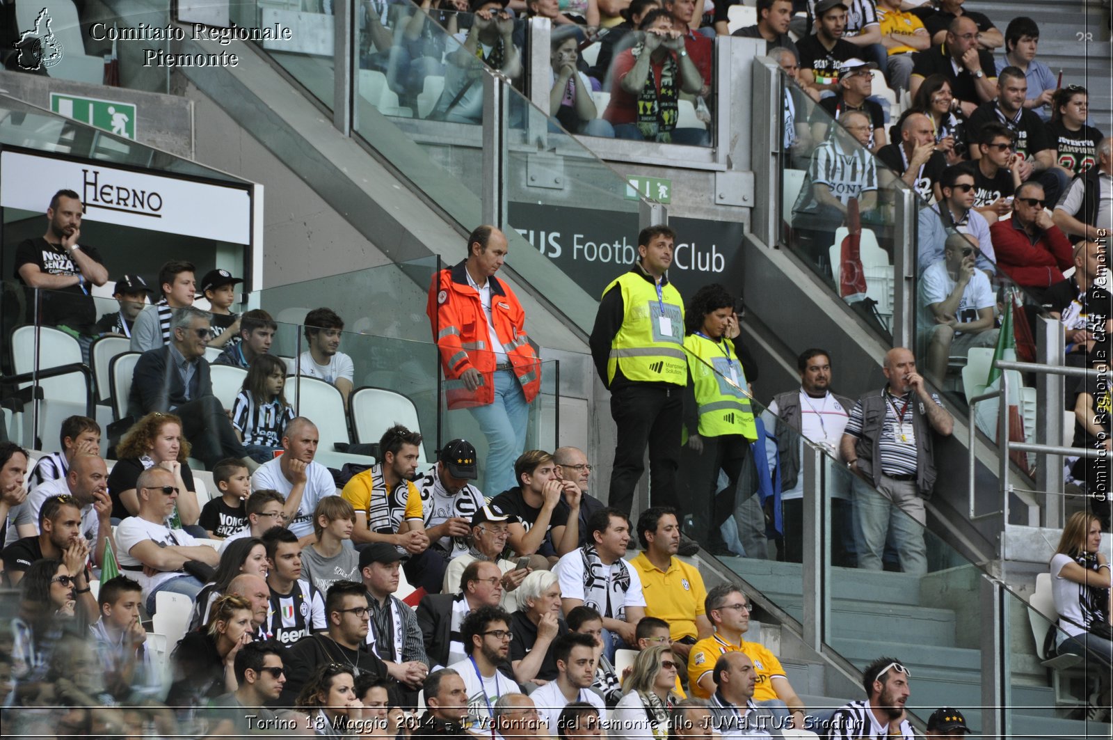 Torino 18 Maggio 2014 - I Volontari del Piemonte allo JUVENTUS Stadium - Comitato Regionale del Piemonte