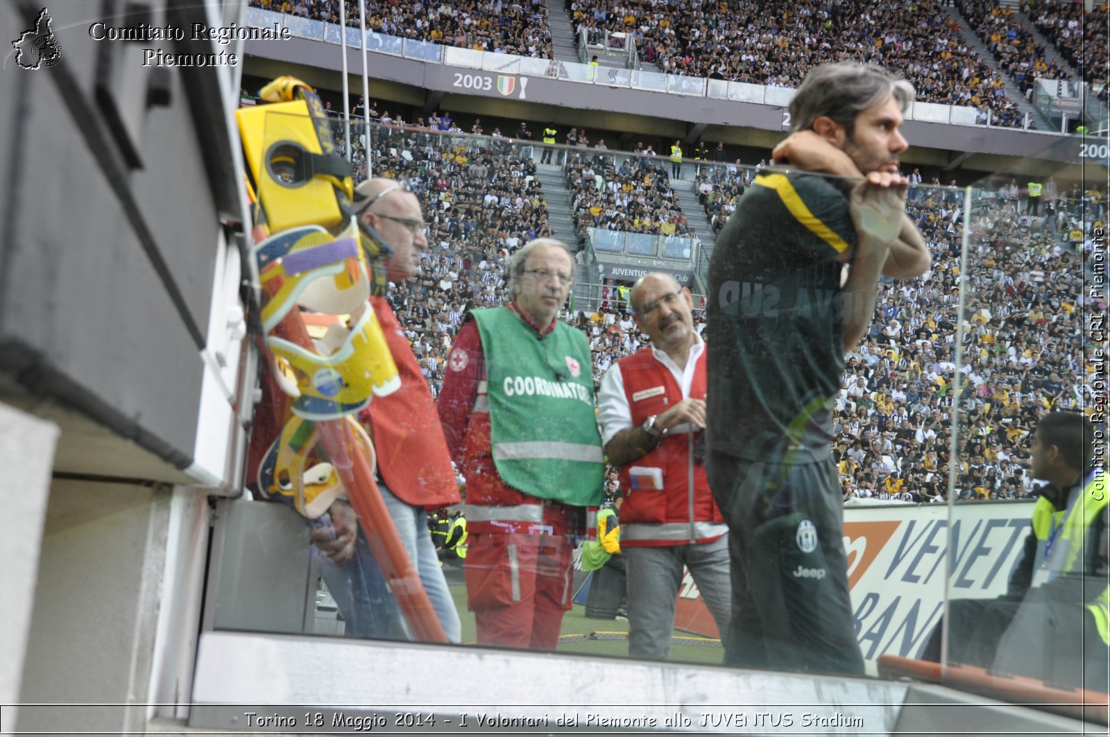 Torino 18 Maggio 2014 - I Volontari del Piemonte allo JUVENTUS Stadium - Comitato Regionale del Piemonte