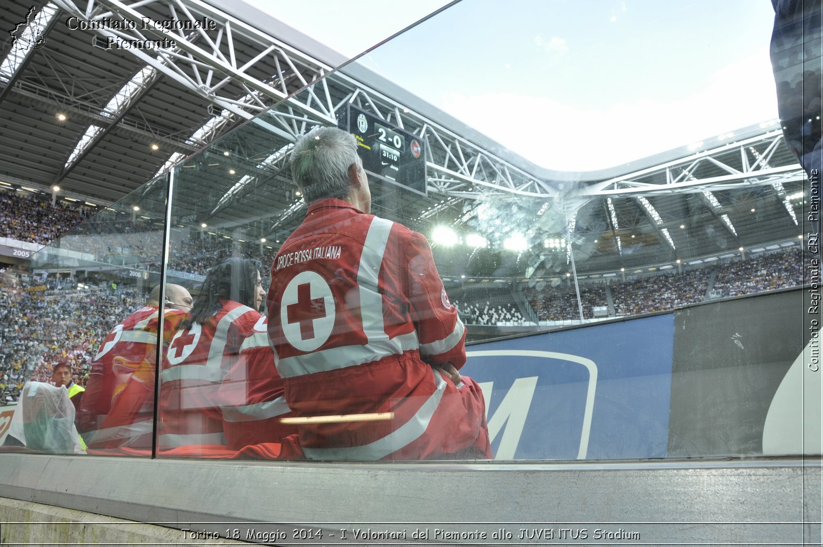 Torino 18 Maggio 2014 - I Volontari del Piemonte allo JUVENTUS Stadium - Comitato Regionale del Piemonte