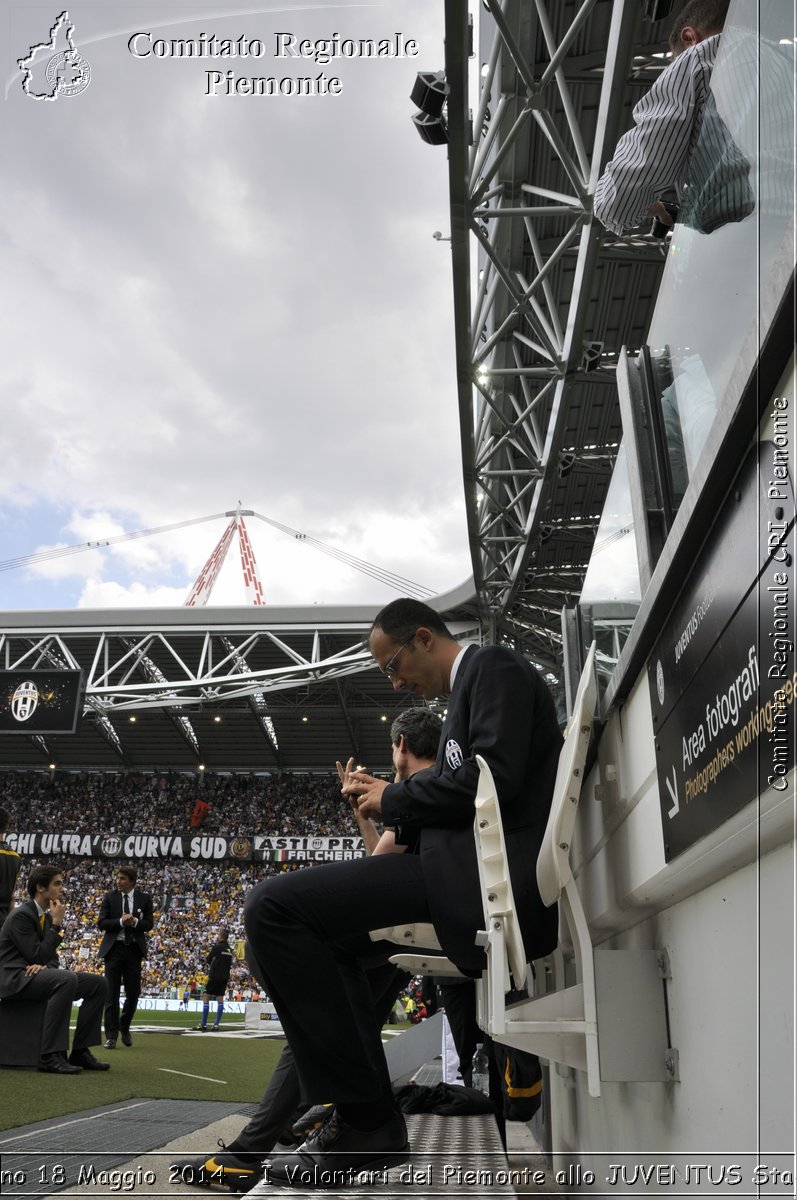 Torino 18 Maggio 2014 - I Volontari del Piemonte allo JUVENTUS Stadium - Comitato Regionale del Piemonte