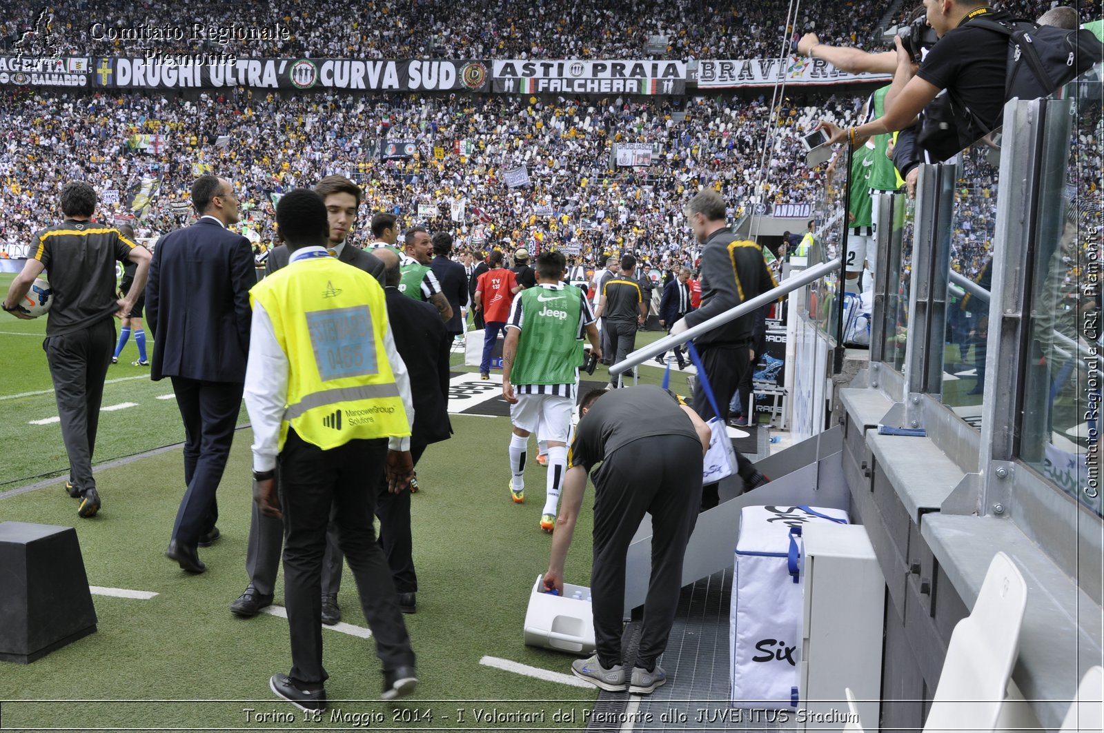 Torino 18 Maggio 2014 - I Volontari del Piemonte allo JUVENTUS Stadium - Comitato Regionale del Piemonte