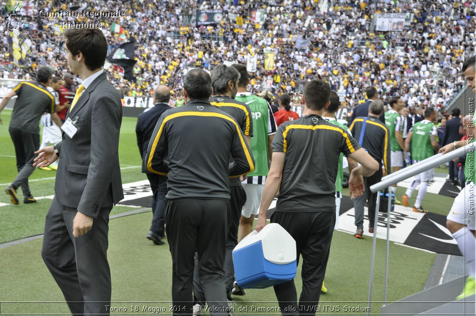 Torino 18 Maggio 2014 - I Volontari del Piemonte allo JUVENTUS Stadium - Comitato Regionale del Piemonte