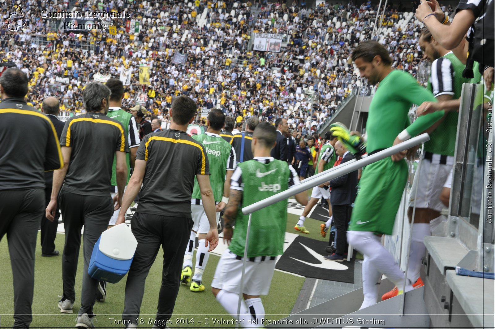 Torino 18 Maggio 2014 - I Volontari del Piemonte allo JUVENTUS Stadium - Comitato Regionale del Piemonte