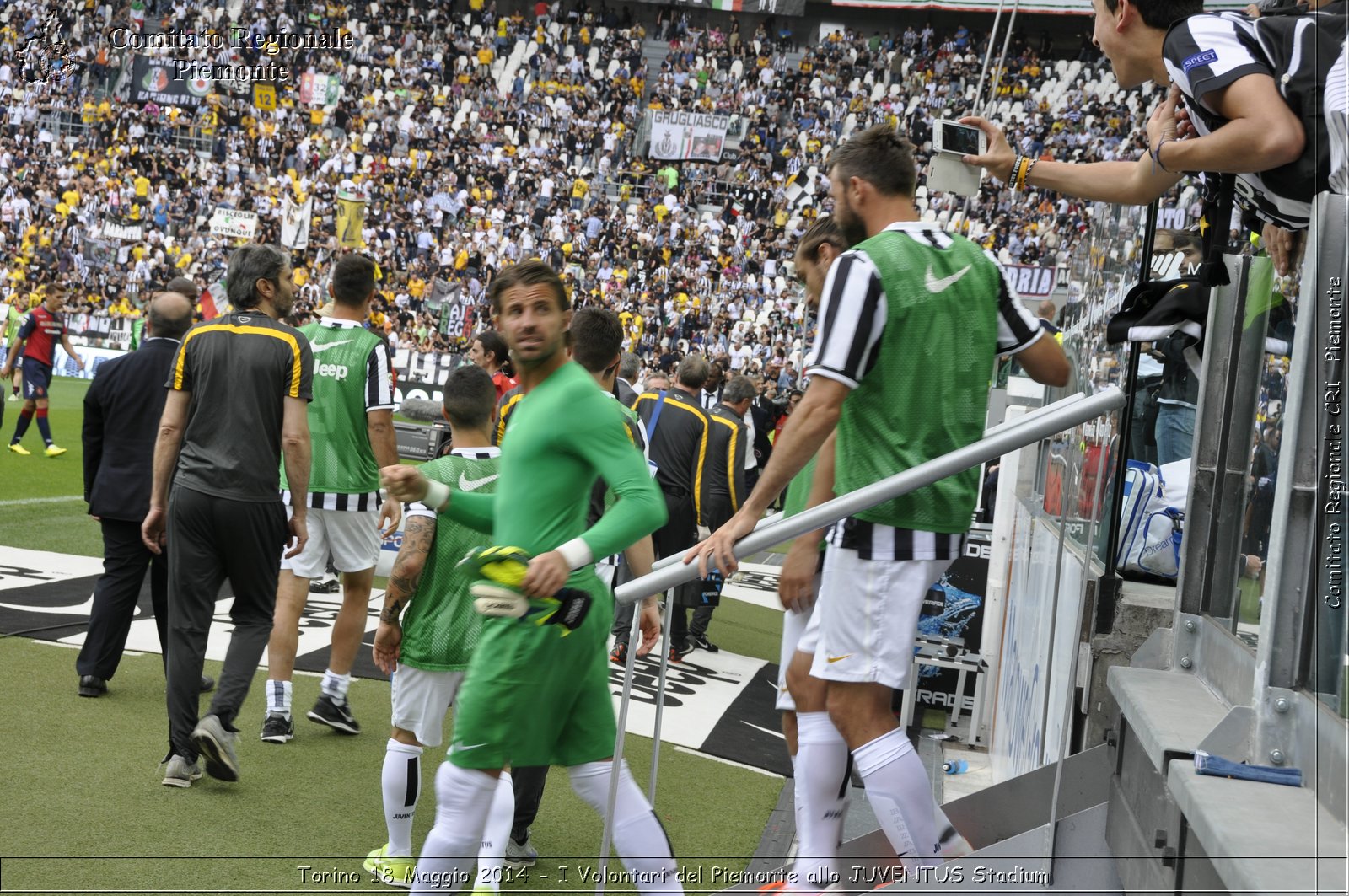 Torino 18 Maggio 2014 - I Volontari del Piemonte allo JUVENTUS Stadium - Comitato Regionale del Piemonte