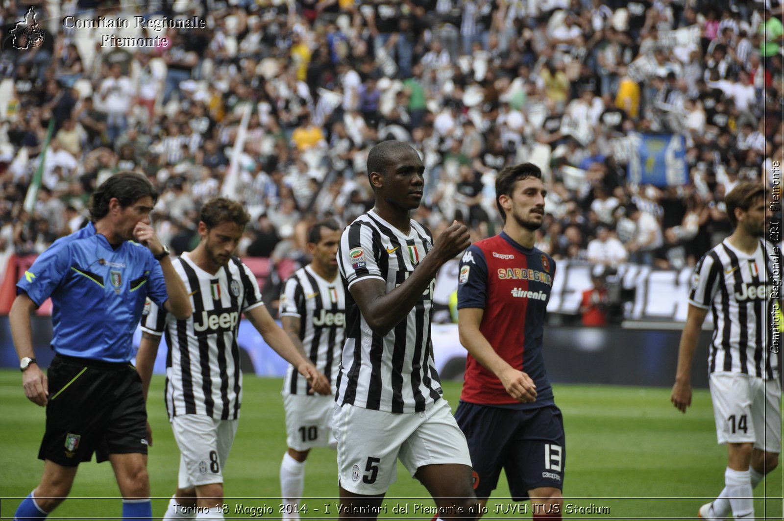 Torino 18 Maggio 2014 - I Volontari del Piemonte allo JUVENTUS Stadium - Comitato Regionale del Piemonte