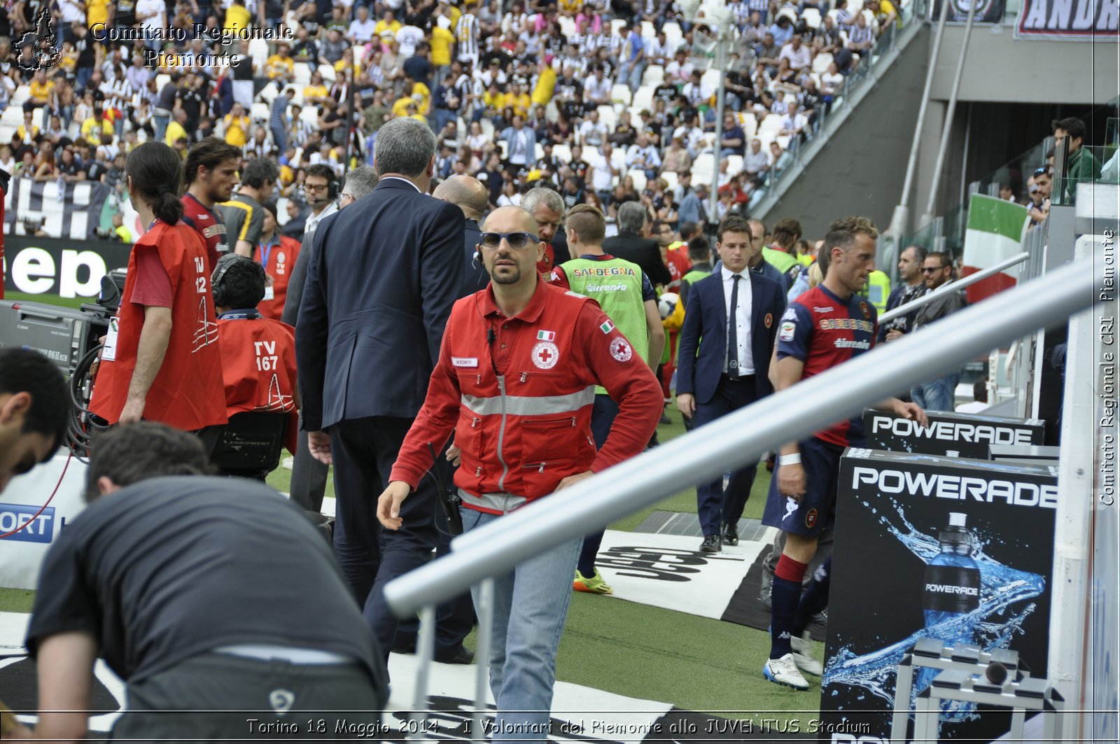 Torino 18 Maggio 2014 - I Volontari del Piemonte allo JUVENTUS Stadium - Comitato Regionale del Piemonte