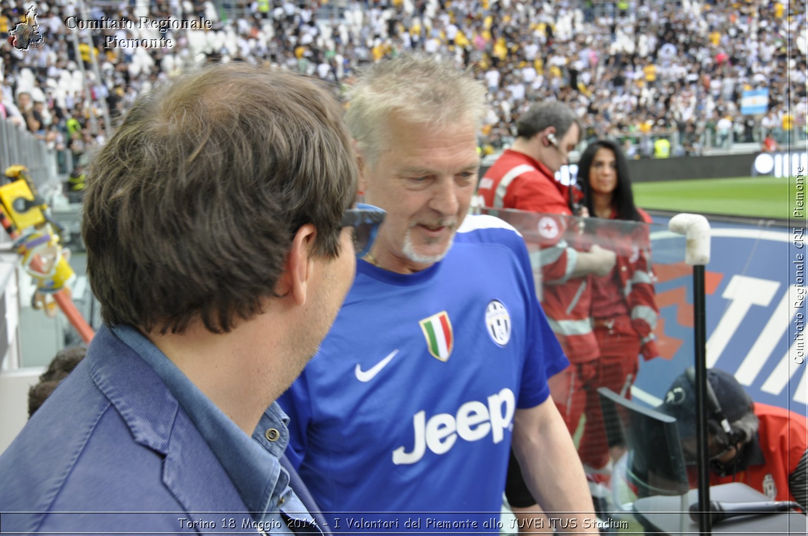 Torino 18 Maggio 2014 - I Volontari del Piemonte allo JUVENTUS Stadium - Comitato Regionale del Piemonte