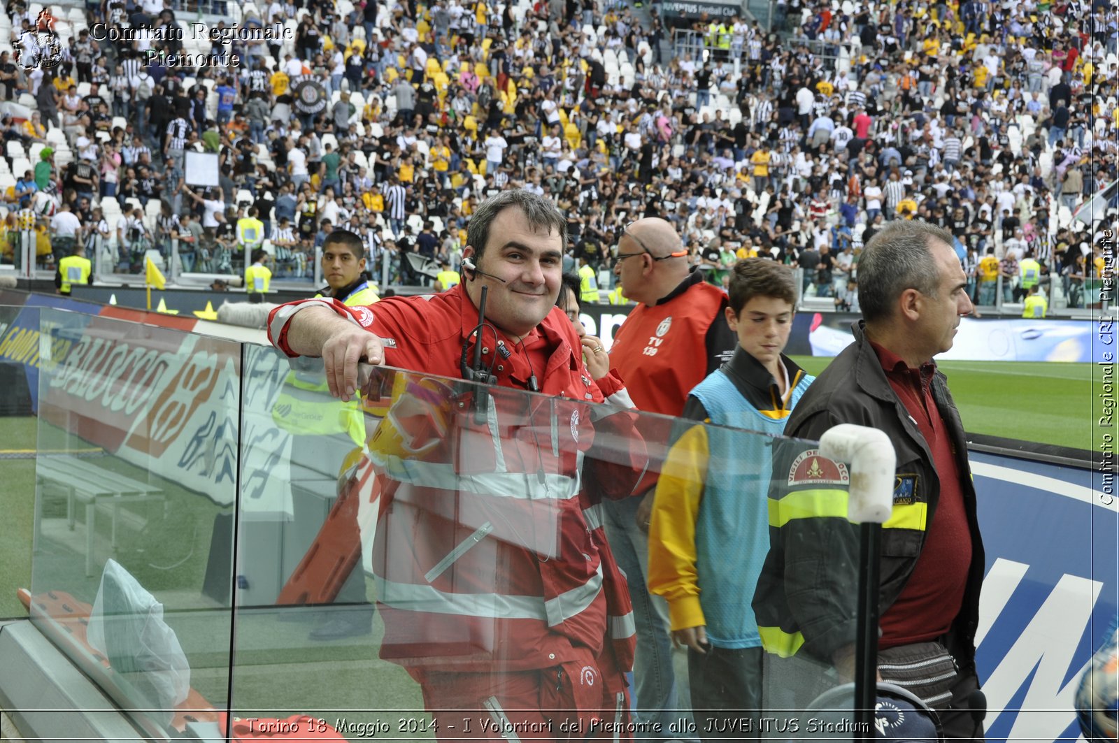 Torino 18 Maggio 2014 - I Volontari del Piemonte allo JUVENTUS Stadium - Comitato Regionale del Piemonte