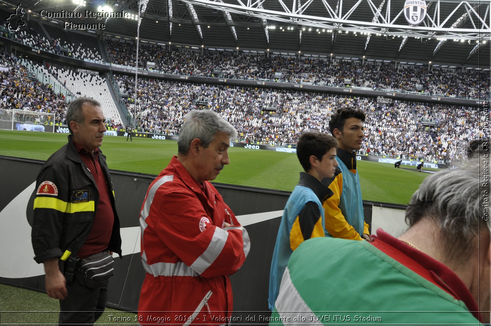 Torino 18 Maggio 2014 - I Volontari del Piemonte allo JUVENTUS Stadium - Comitato Regionale del Piemonte