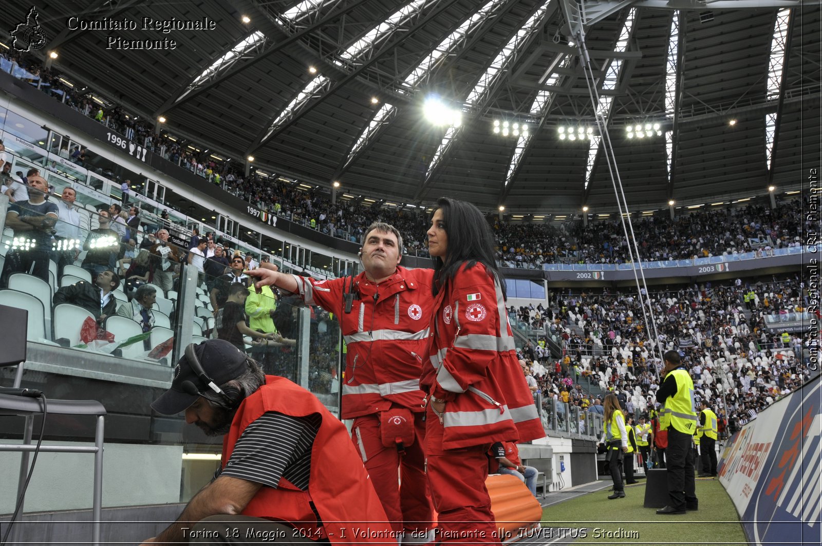 Torino 18 Maggio 2014 - I Volontari del Piemonte allo JUVENTUS Stadium - Comitato Regionale del Piemonte