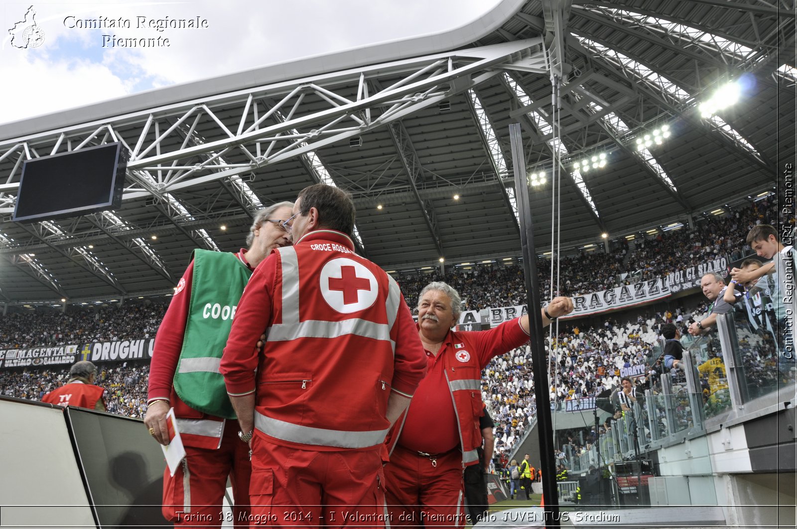 Torino 18 Maggio 2014 - I Volontari del Piemonte allo JUVENTUS Stadium - Comitato Regionale del Piemonte