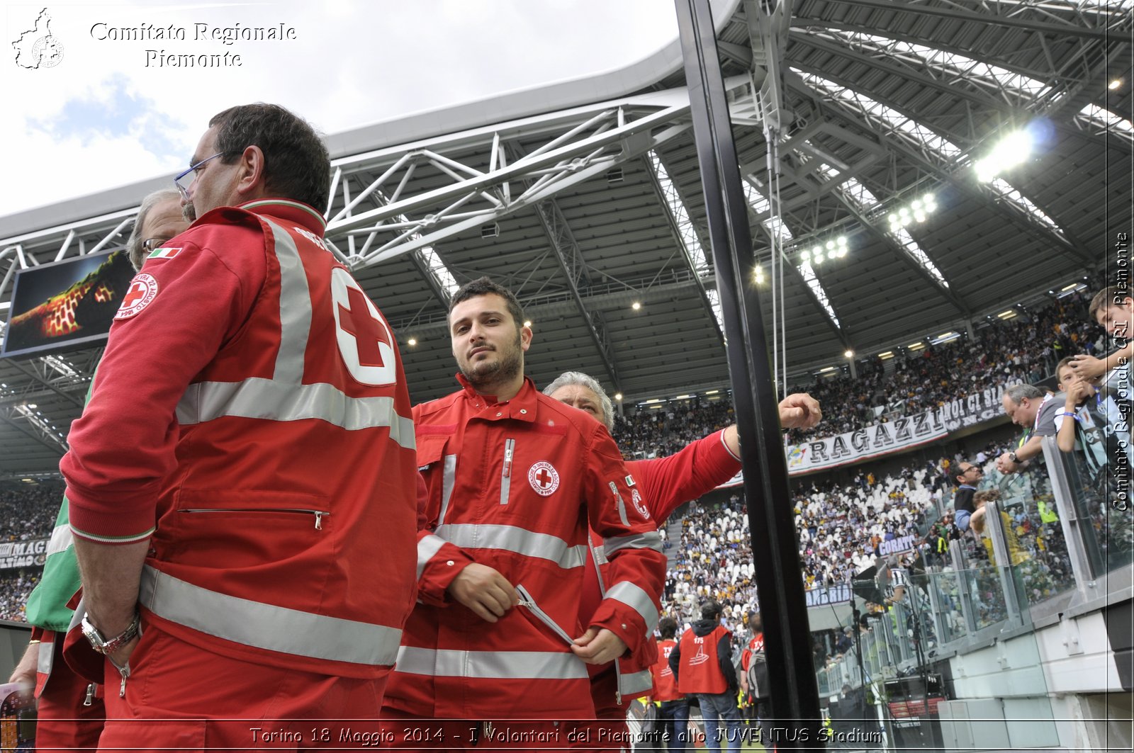 Torino 18 Maggio 2014 - I Volontari del Piemonte allo JUVENTUS Stadium - Comitato Regionale del Piemonte