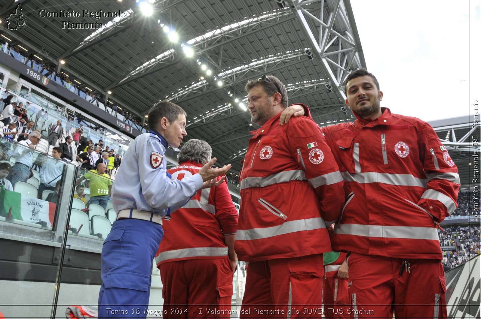 Torino 18 Maggio 2014 - I Volontari del Piemonte allo JUVENTUS Stadium - Comitato Regionale del Piemonte