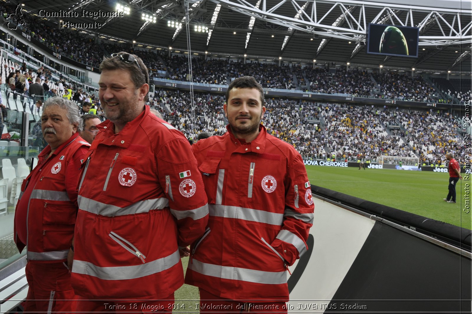 Torino 18 Maggio 2014 - I Volontari del Piemonte allo JUVENTUS Stadium - Comitato Regionale del Piemonte