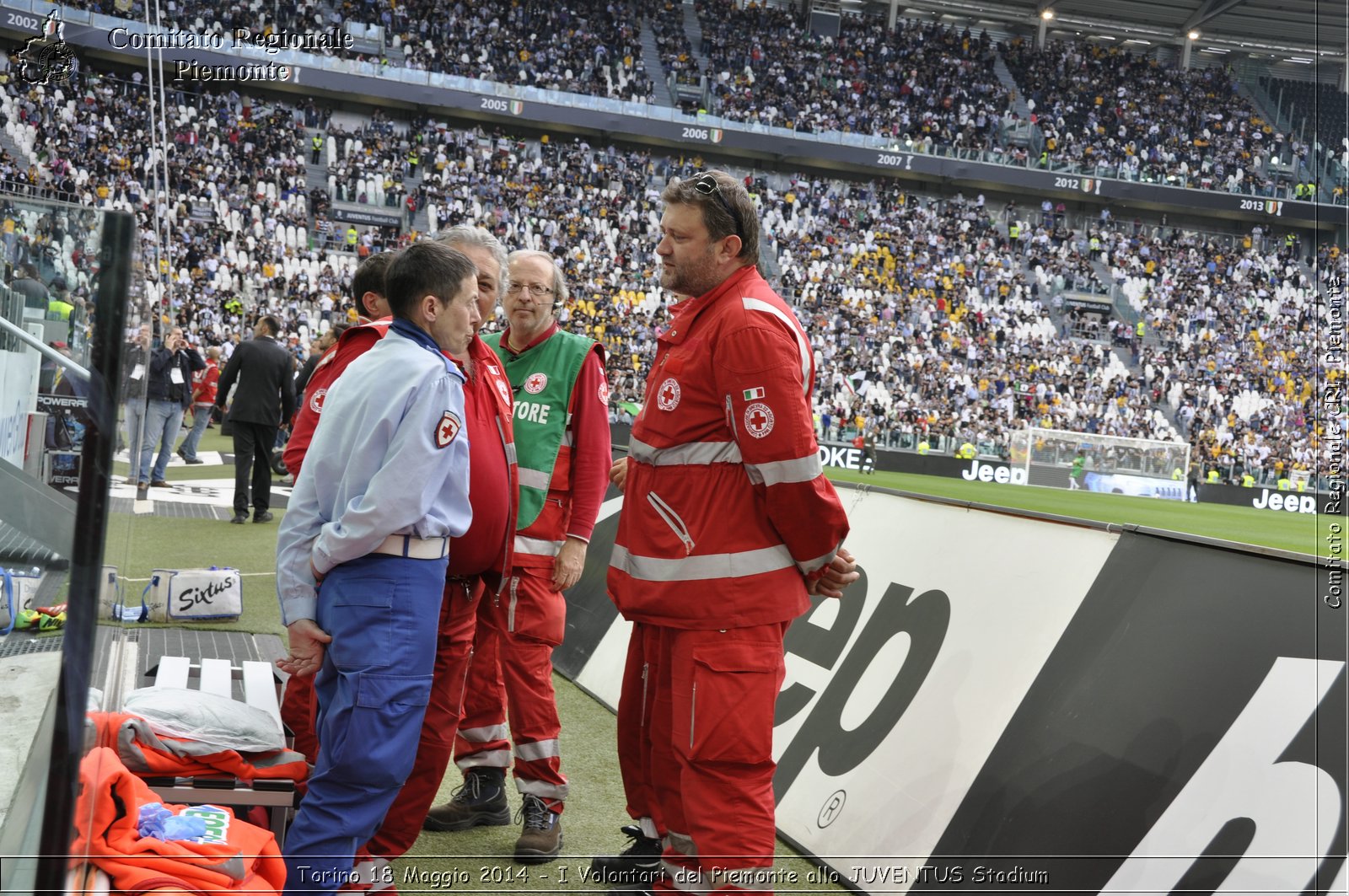 Torino 18 Maggio 2014 - I Volontari del Piemonte allo JUVENTUS Stadium - Comitato Regionale del Piemonte