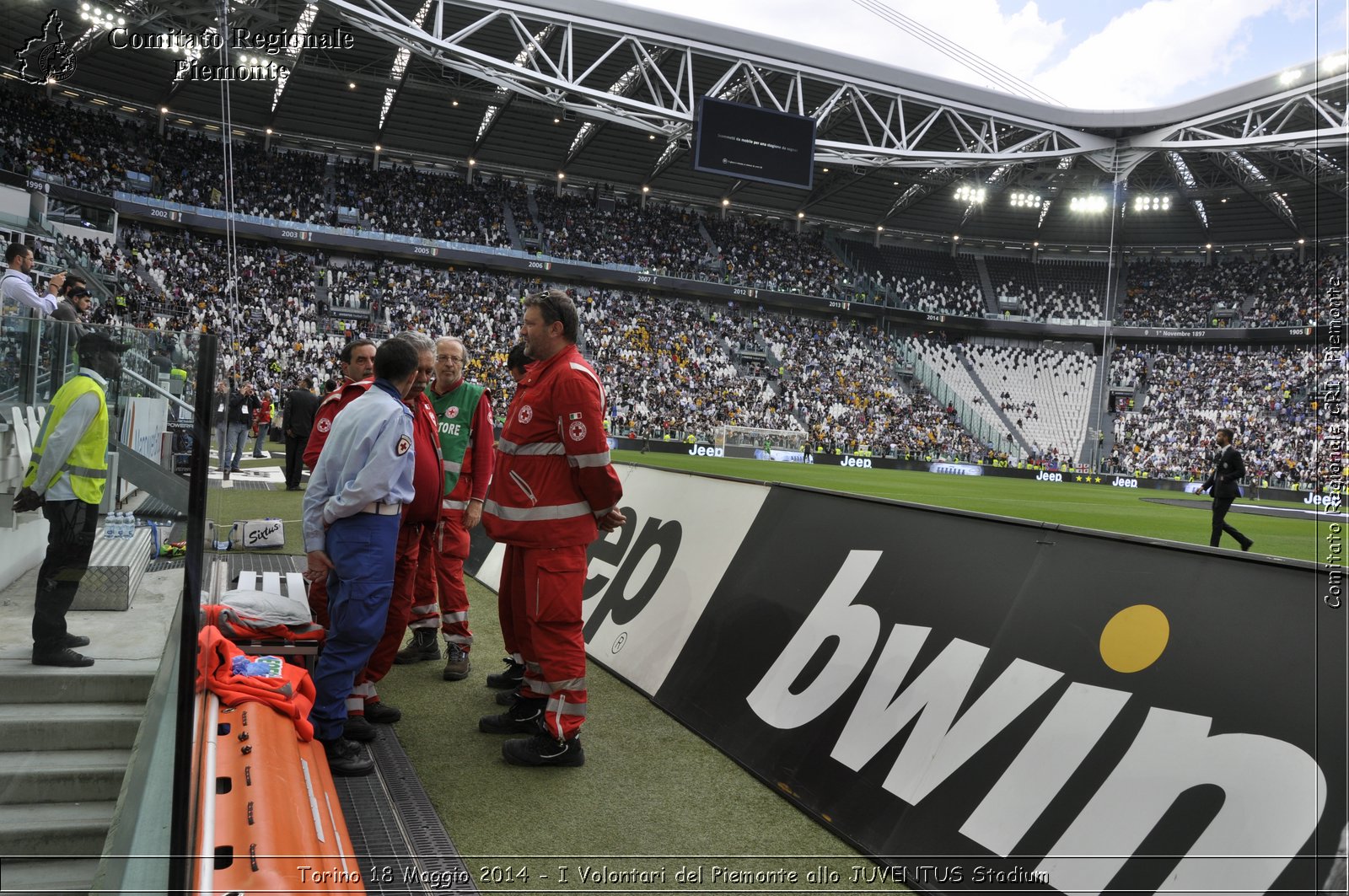 Torino 18 Maggio 2014 - I Volontari del Piemonte allo JUVENTUS Stadium - Comitato Regionale del Piemonte