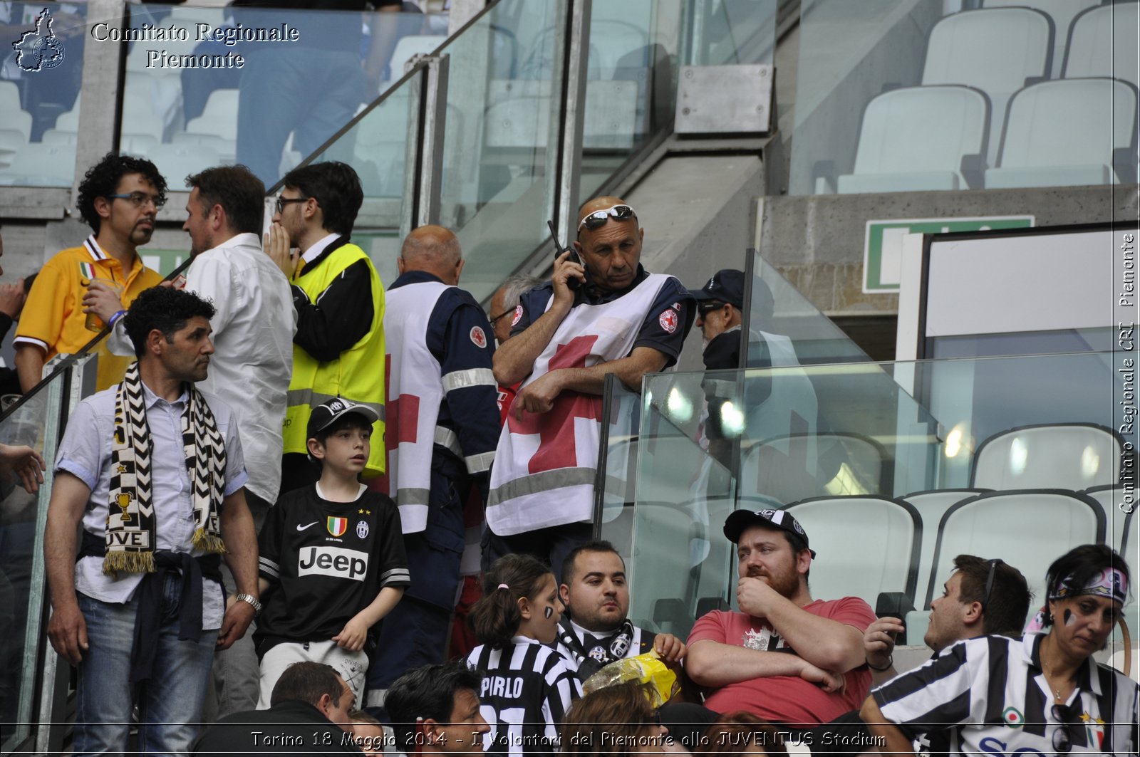 Torino 18 Maggio 2014 - I Volontari del Piemonte allo JUVENTUS Stadium - Comitato Regionale del Piemonte