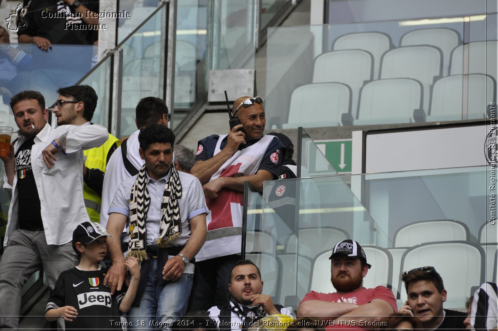 Torino 18 Maggio 2014 - I Volontari del Piemonte allo JUVENTUS Stadium - Comitato Regionale del Piemonte