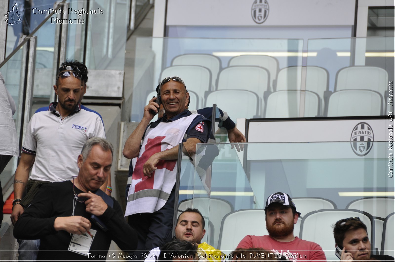 Torino 18 Maggio 2014 - I Volontari del Piemonte allo JUVENTUS Stadium - Comitato Regionale del Piemonte