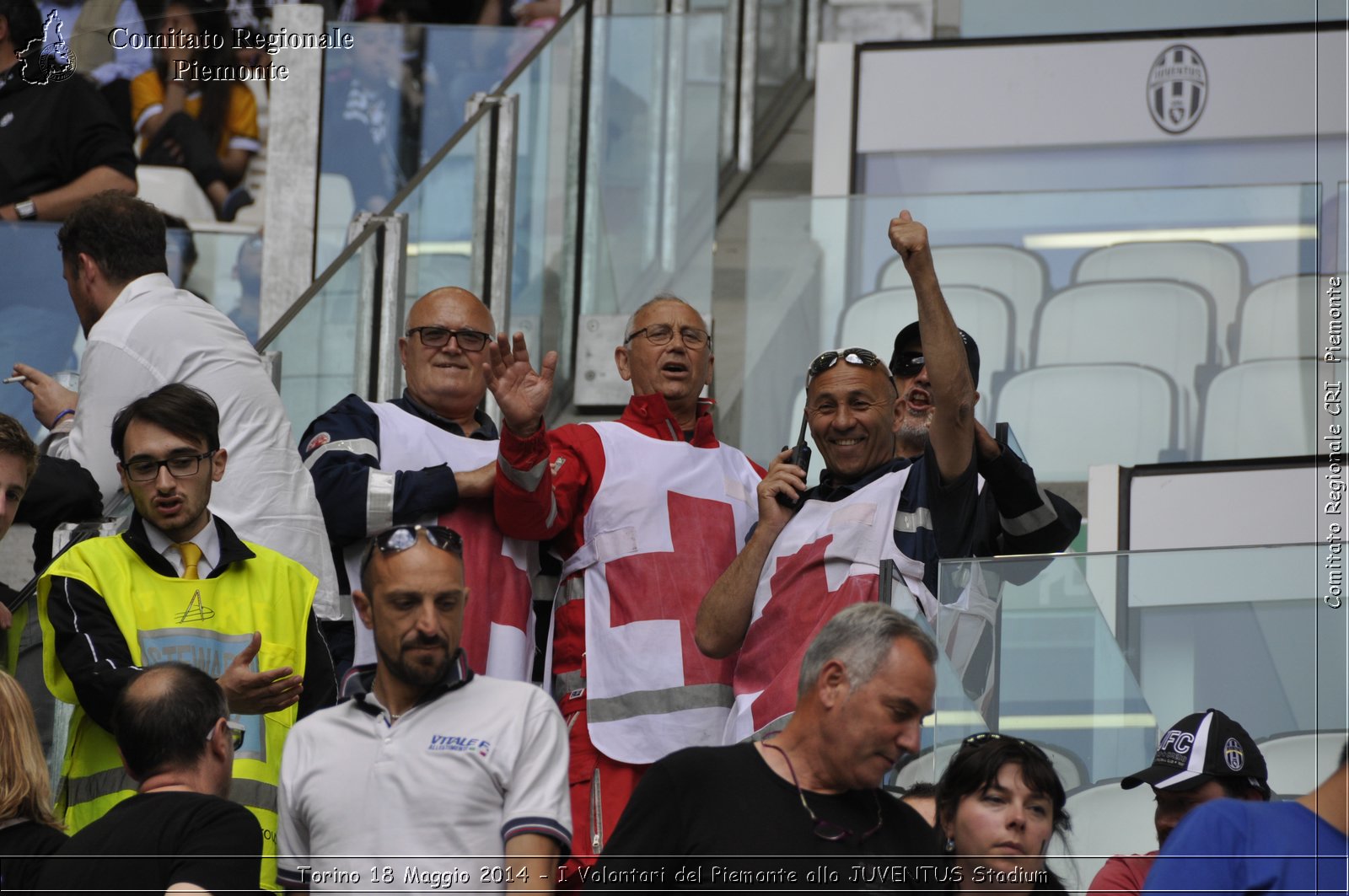 Torino 18 Maggio 2014 - I Volontari del Piemonte allo JUVENTUS Stadium - Comitato Regionale del Piemonte