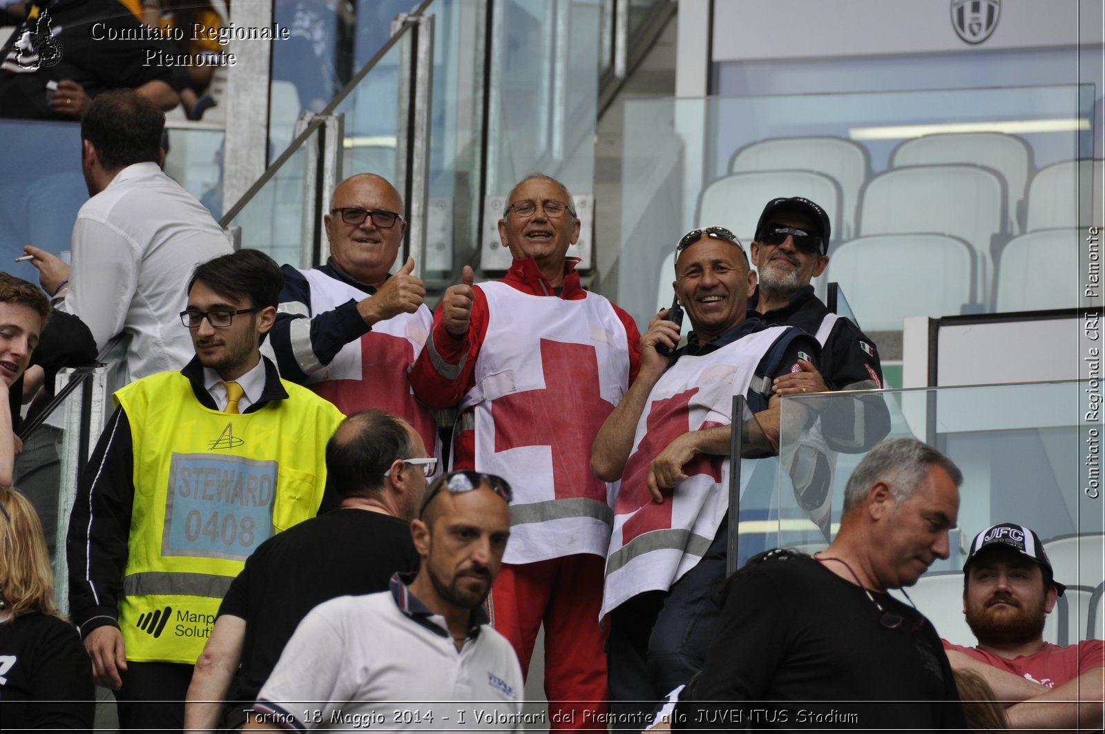 Torino 18 Maggio 2014 - I Volontari del Piemonte allo JUVENTUS Stadium - Comitato Regionale del Piemonte