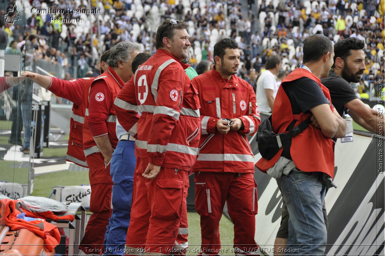 Torino 18 Maggio 2014 - I Volontari del Piemonte allo JUVENTUS Stadium - Comitato Regionale del Piemonte