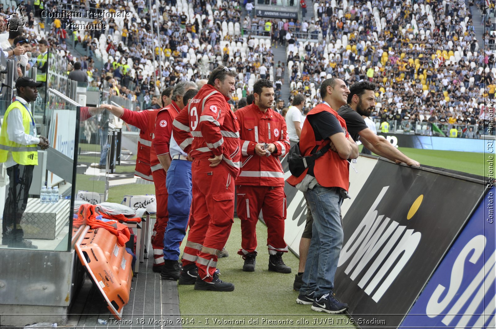 Torino 18 Maggio 2014 - I Volontari del Piemonte allo JUVENTUS Stadium - Comitato Regionale del Piemonte