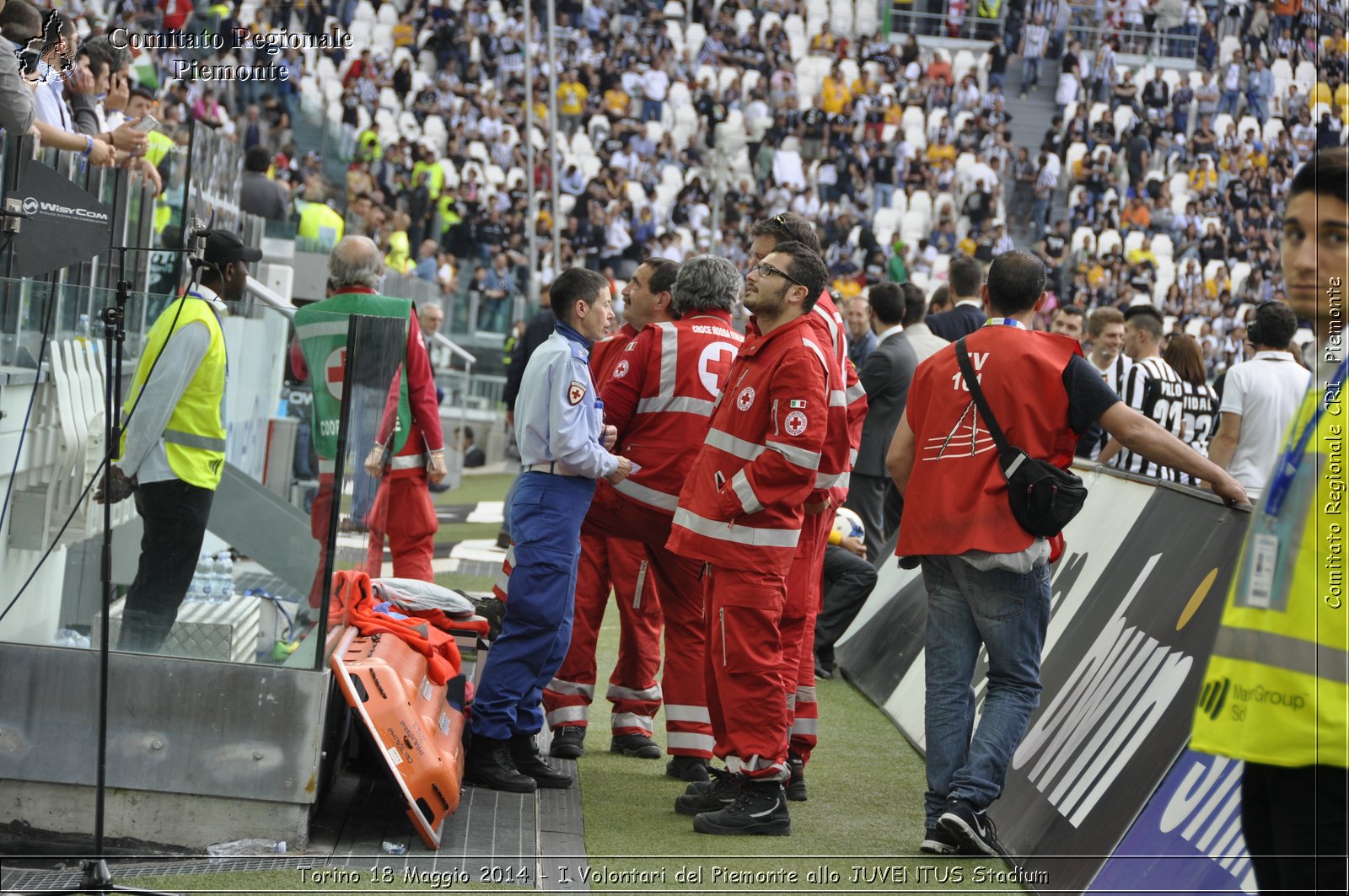 Torino 18 Maggio 2014 - I Volontari del Piemonte allo JUVENTUS Stadium - Comitato Regionale del Piemonte