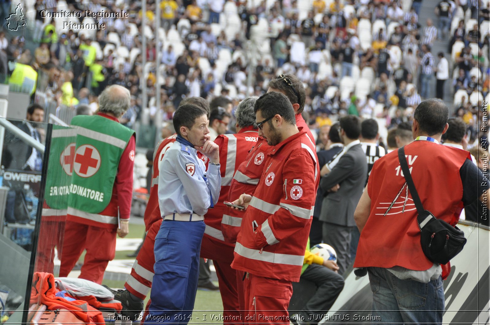 Torino 18 Maggio 2014 - I Volontari del Piemonte allo JUVENTUS Stadium - Comitato Regionale del Piemonte