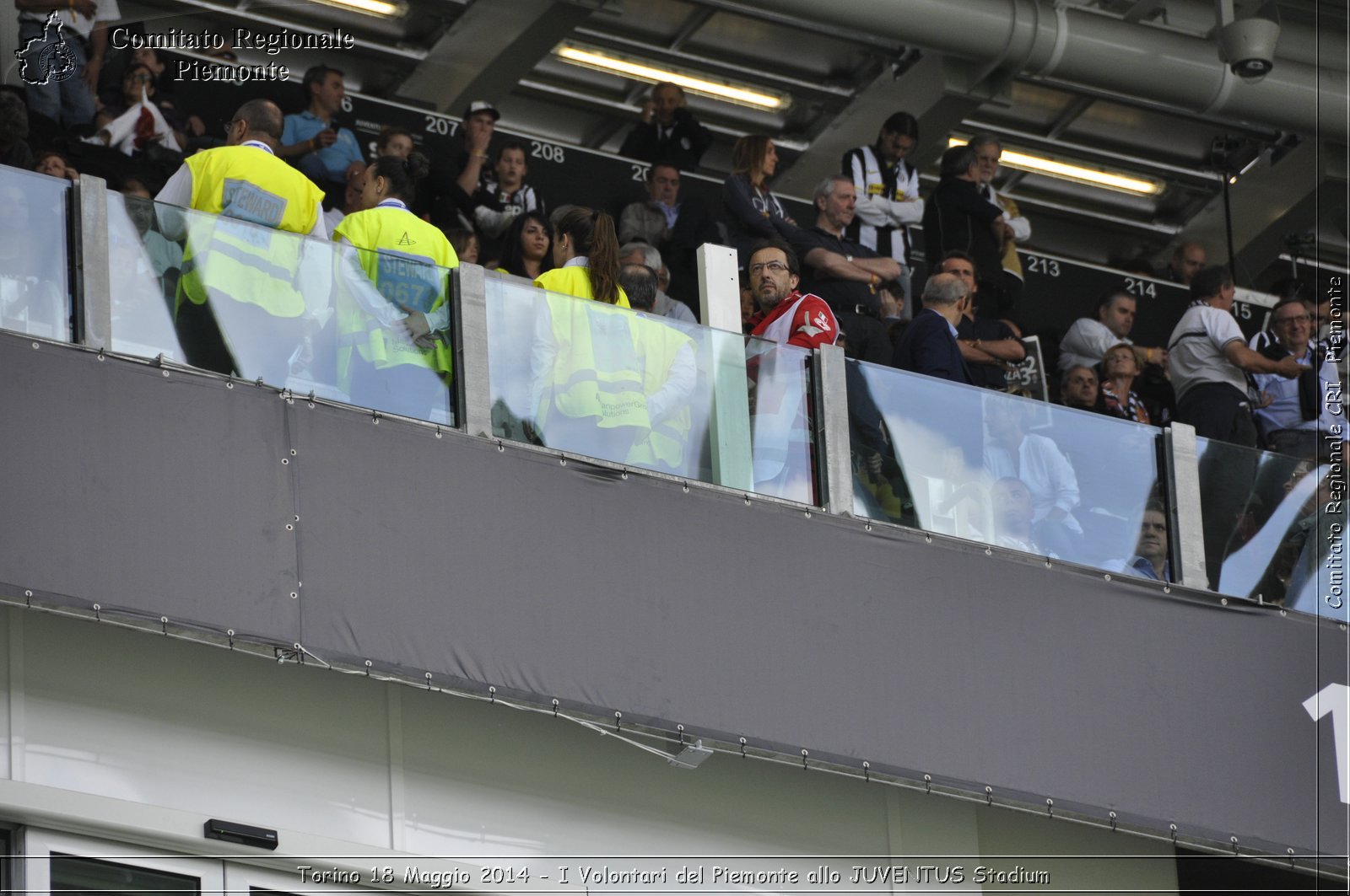 Torino 18 Maggio 2014 - I Volontari del Piemonte allo JUVENTUS Stadium - Comitato Regionale del Piemonte