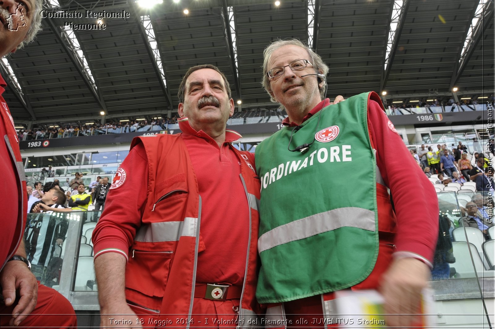 Torino 18 Maggio 2014 - I Volontari del Piemonte allo JUVENTUS Stadium - Comitato Regionale del Piemonte