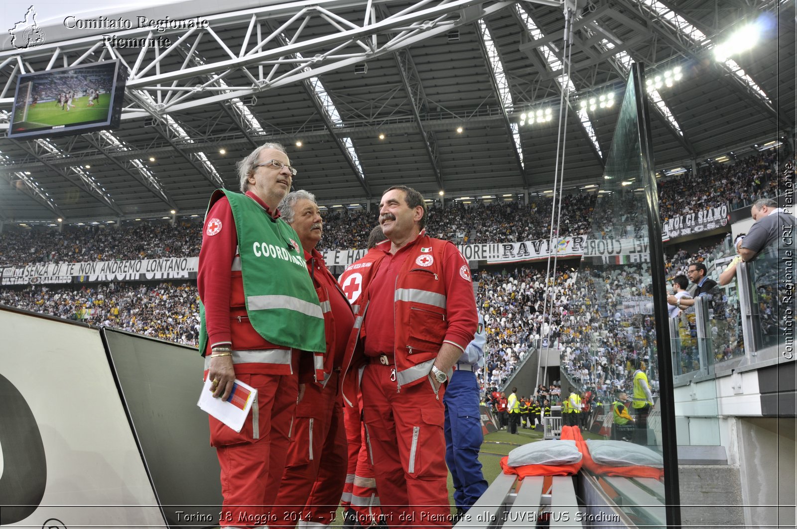 Torino 18 Maggio 2014 - I Volontari del Piemonte allo JUVENTUS Stadium - Comitato Regionale del Piemonte