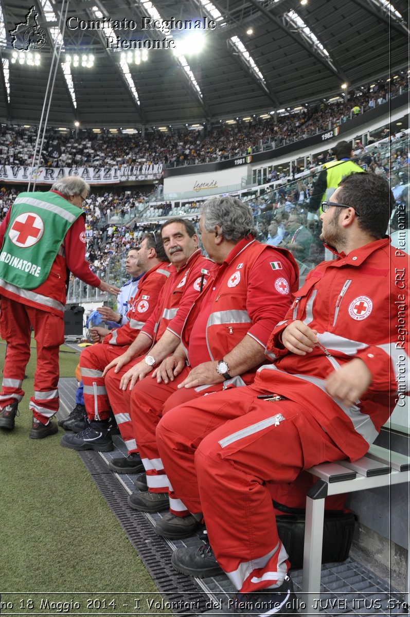 Torino 18 Maggio 2014 - I Volontari del Piemonte allo JUVENTUS Stadium - Comitato Regionale del Piemonte