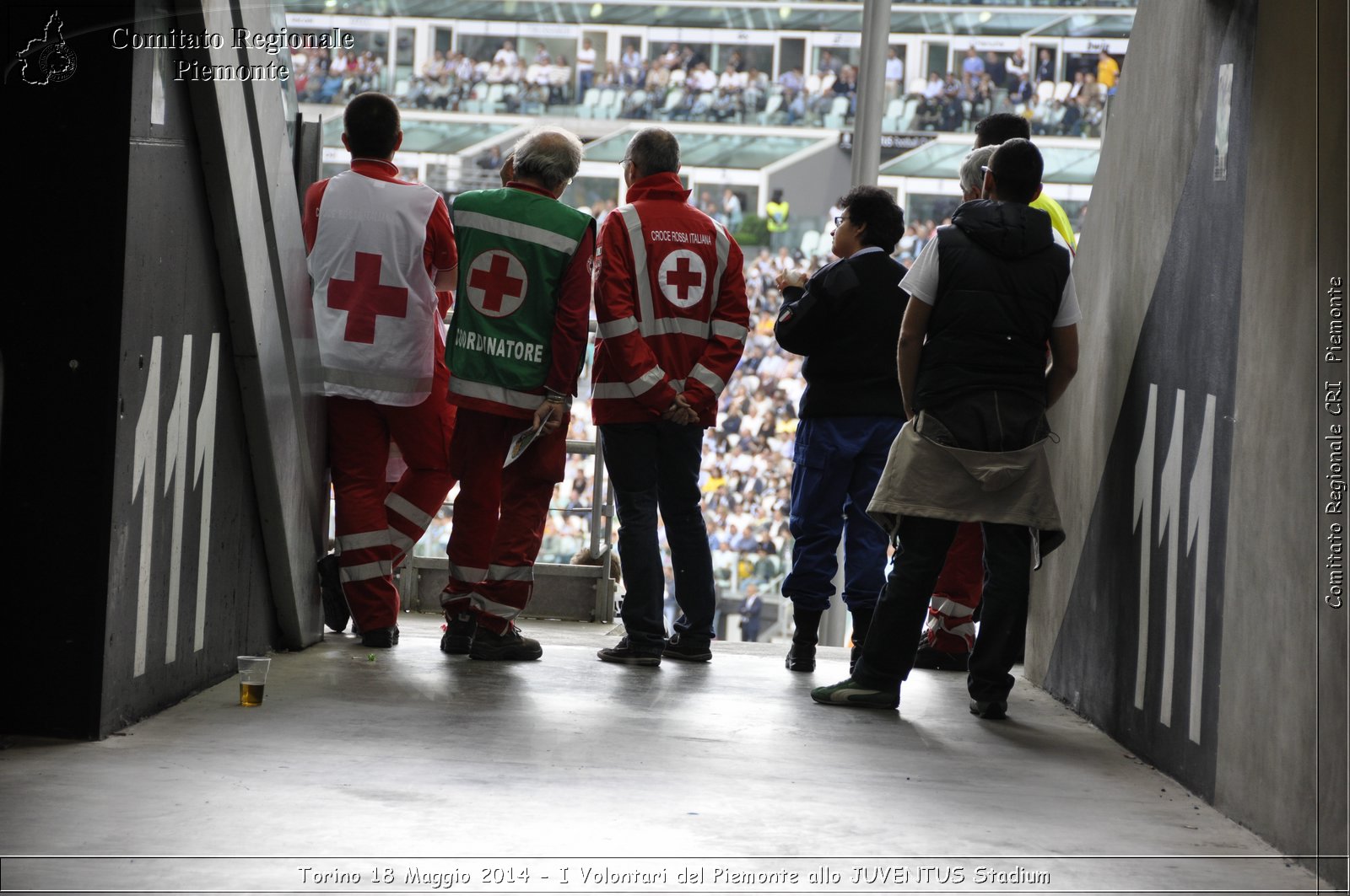 Torino 18 Maggio 2014 - I Volontari del Piemonte allo JUVENTUS Stadium - Comitato Regionale del Piemonte