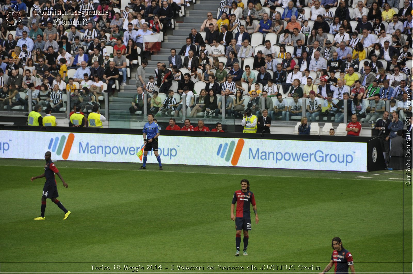 Torino 18 Maggio 2014 - I Volontari del Piemonte allo JUVENTUS Stadium - Comitato Regionale del Piemonte