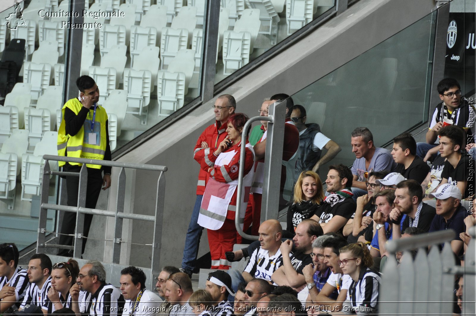 Torino 18 Maggio 2014 - I Volontari del Piemonte allo JUVENTUS Stadium - Comitato Regionale del Piemonte