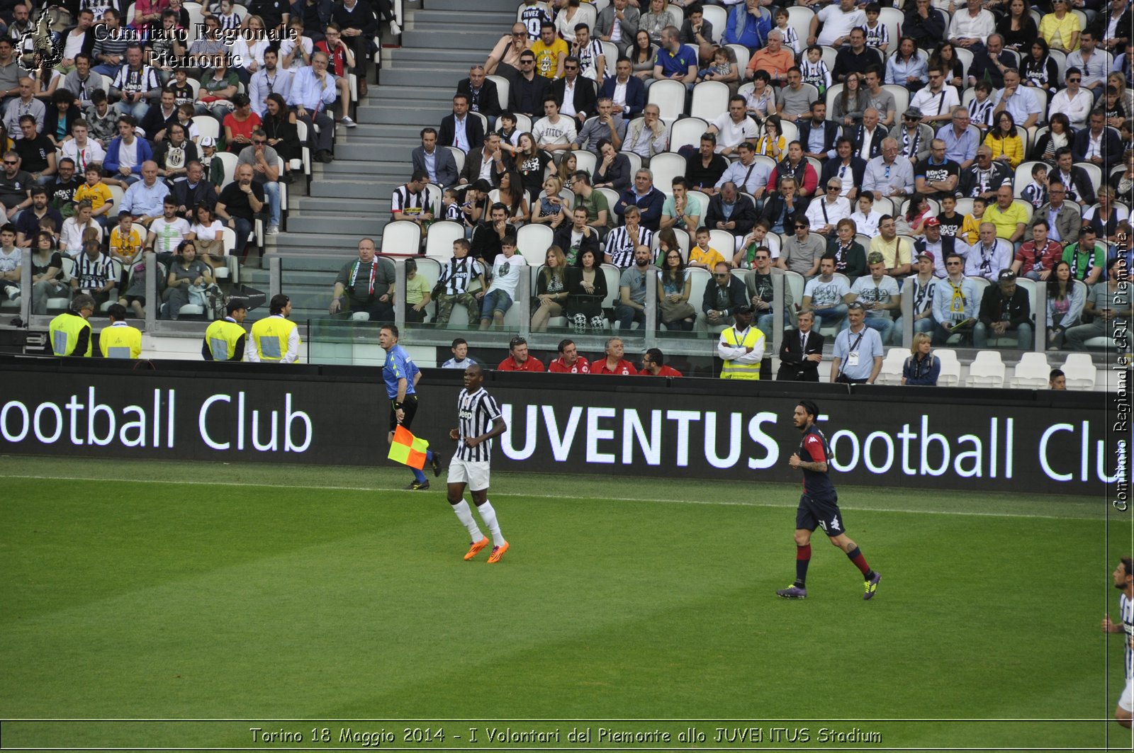 Torino 18 Maggio 2014 - I Volontari del Piemonte allo JUVENTUS Stadium - Comitato Regionale del Piemonte