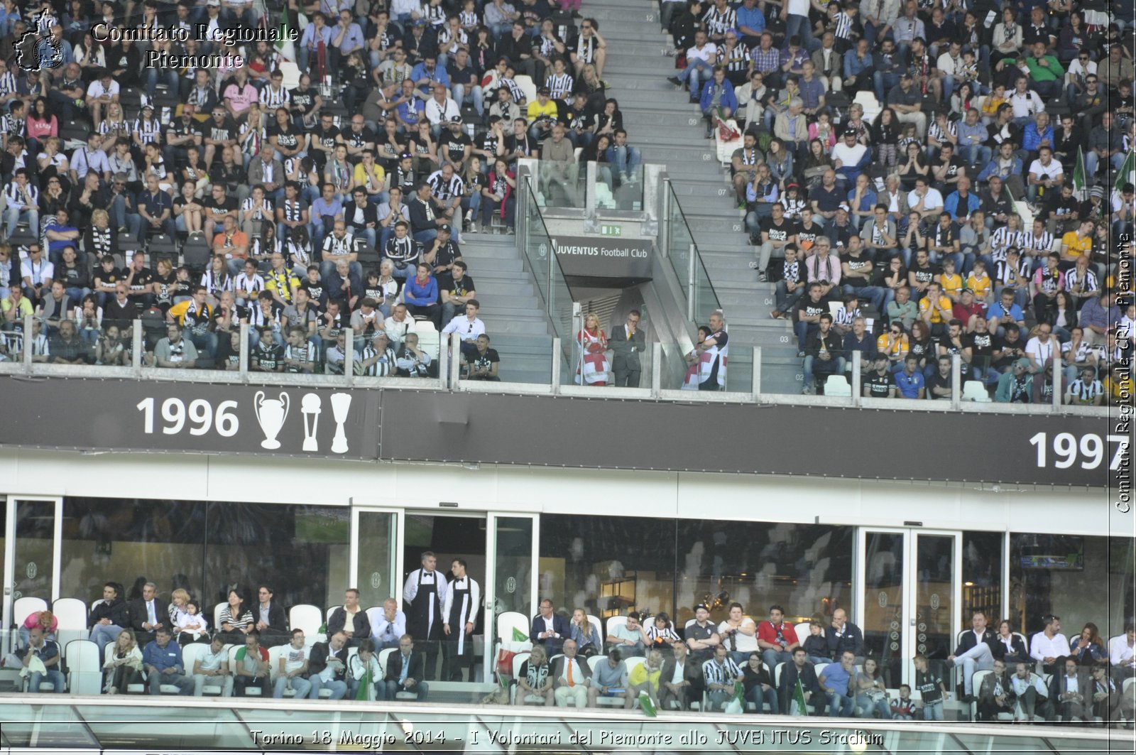 Torino 18 Maggio 2014 - I Volontari del Piemonte allo JUVENTUS Stadium - Comitato Regionale del Piemonte