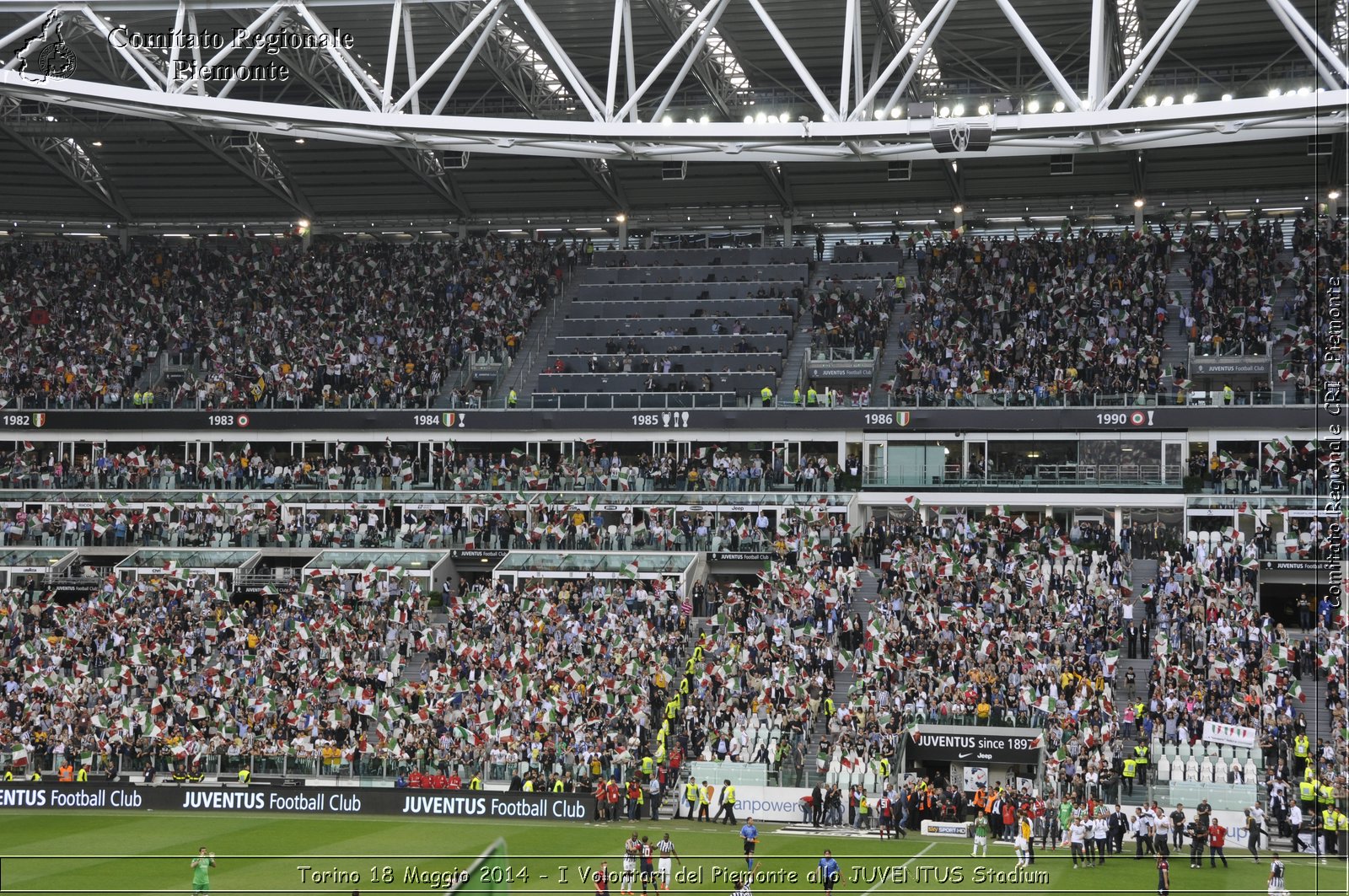 Torino 18 Maggio 2014 - I Volontari del Piemonte allo JUVENTUS Stadium - Comitato Regionale del Piemonte