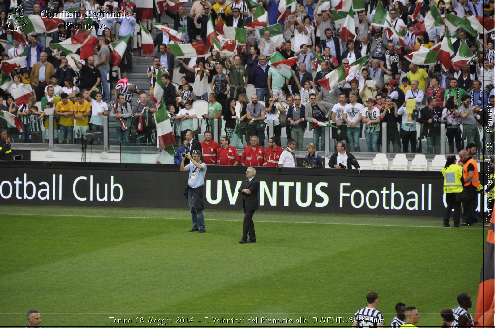 Torino 18 Maggio 2014 - I Volontari del Piemonte allo JUVENTUS Stadium - Comitato Regionale del Piemonte