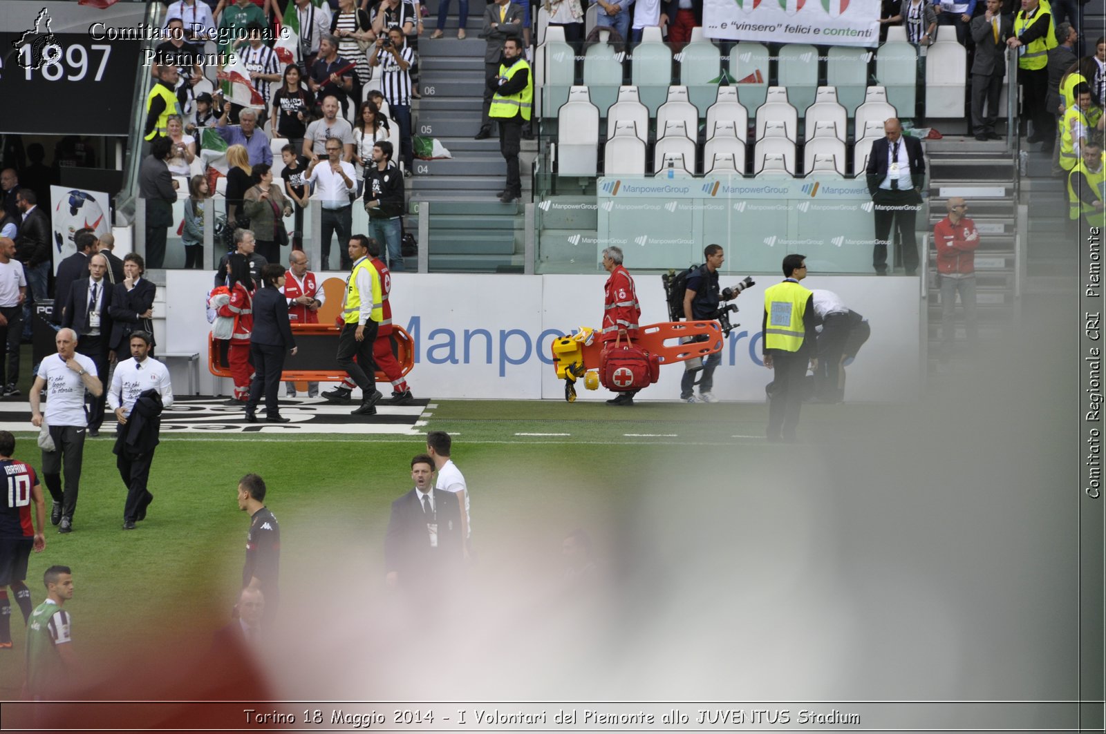 Torino 18 Maggio 2014 - I Volontari del Piemonte allo JUVENTUS Stadium - Comitato Regionale del Piemonte